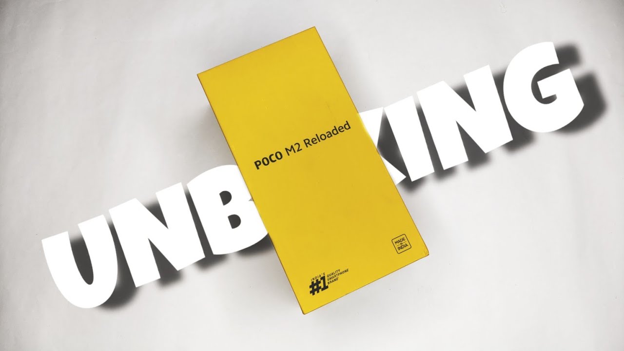 Poco M2 Reloaded Unboxing - Flipkart First Sale Unit ⚡⚡ 4+64 Gb | Under 9k Budget Smartphones