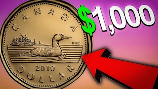 2010 Loonie Worth MONEY - Most Valuable Canadian Coins in Your Pocket Change!!
