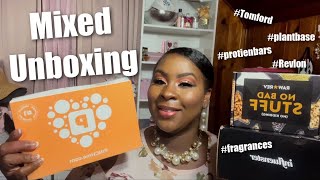 📦📬Unboxing ft: Influenster box - Tom Ford | Pinchme - Revlon, etc | Raw Rev 🌱base protein bars screenshot 5