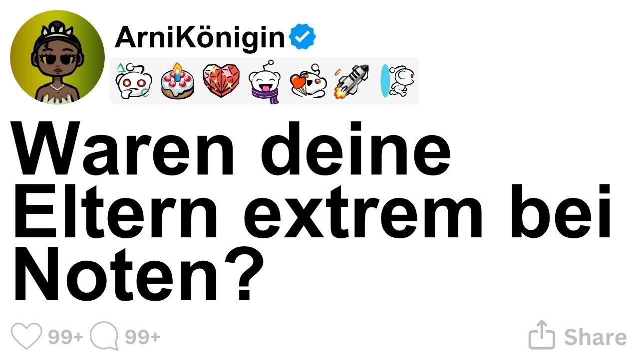 [GANZE STORY] Waren deine Eltern extrem bei Noten?