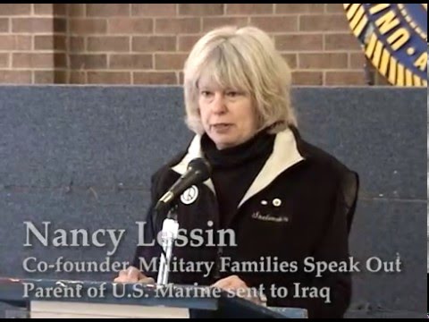 2004 #TBT: Nancy Lessin, Military Families Speak Out (MFSO) speaks in Canada