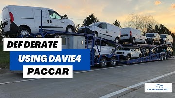 Car Transport Auto: How To Disable DEF Derate Using Davie4