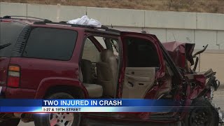 Deadly crash Monday morning on the interstate in central Lubbock