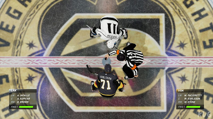 NHL 21 Gameplay (PS4 UHD) [4K60FPS]