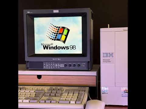 Windows 98 on