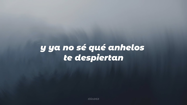 WOS, Natalia Lafourcade - LA NIEBLA | Letra