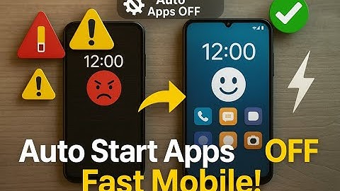 Auto Start Apps Kya Hoti Hain? | Background Auto Start Permission On/Off Kaise Karein