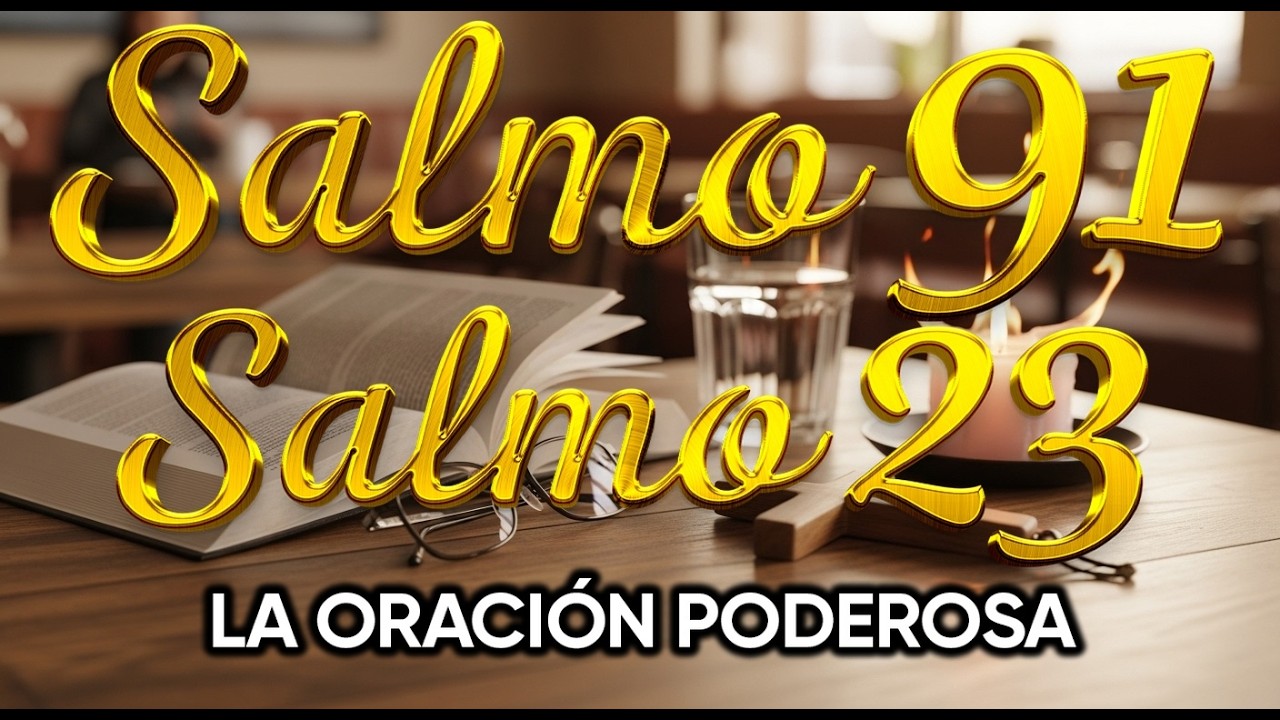 ORACIÓN del DÍA 8 de MARZO - SALMO 91 y SALMO 23 -Las dos ORACIONES MÁS PODEROSAS de la BIBLIA
