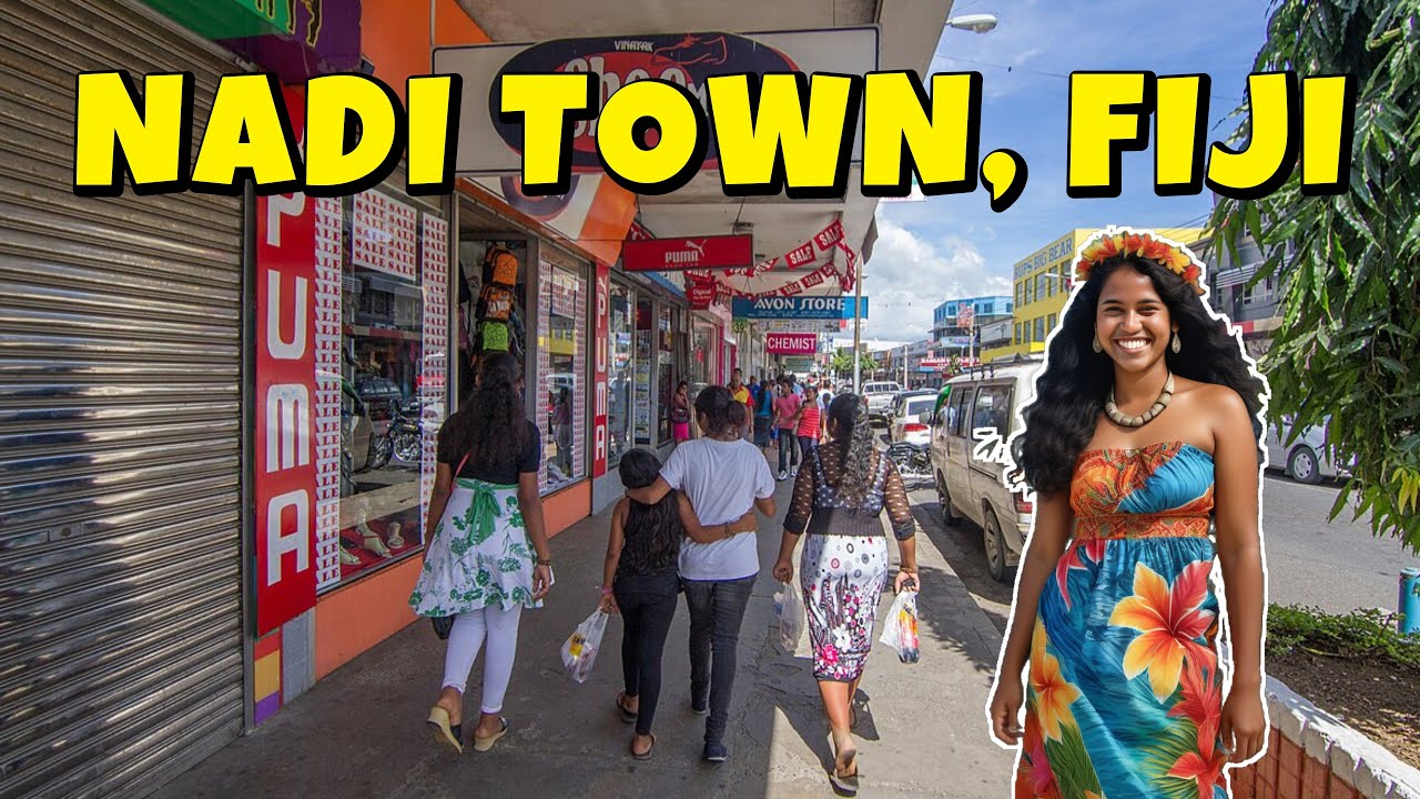 Fiji Streets Nadi Town Walking Tour 🇫🇯 2026