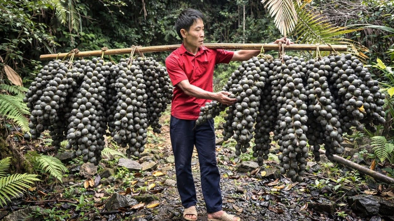 ULTIMATE Wild Forest Fruit Harvest – MASSIVE - Goes to the Market sell | Solo Survival