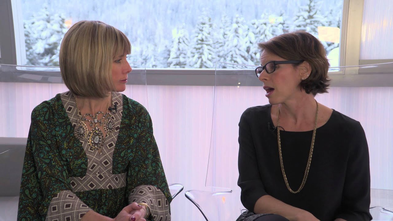 Davos 2016 HubCulture Interview w  Sara Sutton Fell of FlexJobs