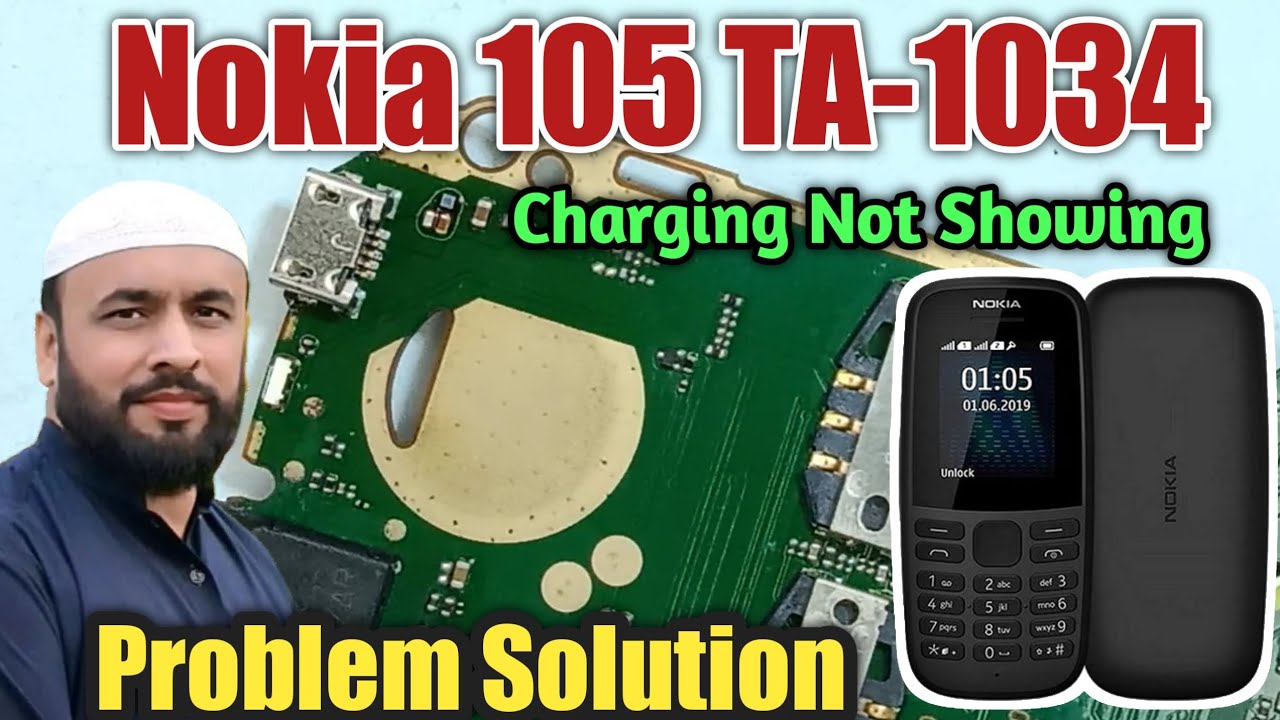 All Nokia Charging Not Showing Problem Solution TA1034 Charging