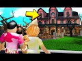 Sister And I Found A CREEPY MANSION.. What I Find In The ATTIC Will SCARE YOU! (Roblox)