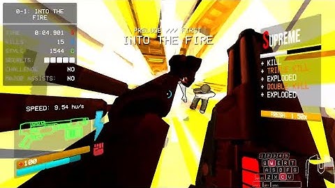 Speedrunning a random ultrakill level every day until i start hrt | Day 32 (0-1)