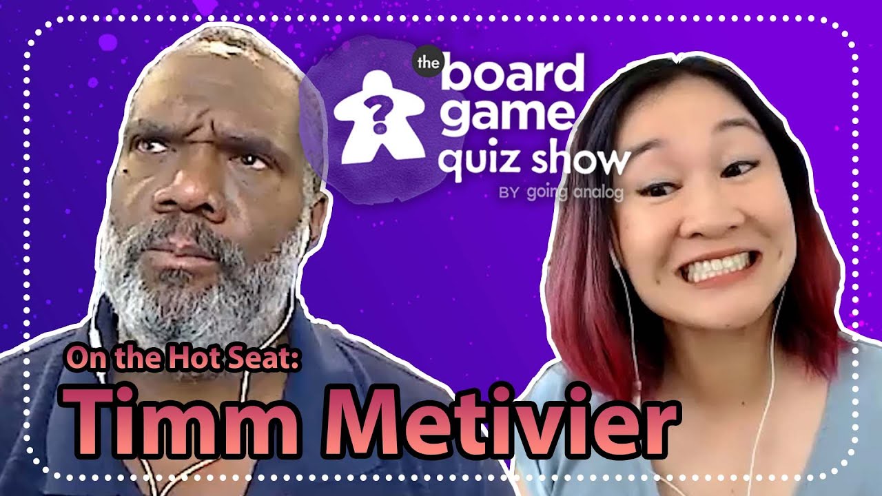 The Board Game Quiz Show - S2 E7: Timm Metivier (Meepleville, Dice Tower  West) - YouTube