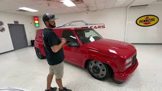 SOLD 2000 GMC Sierra 3500 Custom Dually 454, ridetech air ride, custom wheels Texas Street Cars