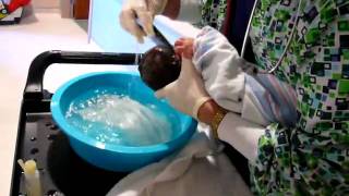 Jake's first bath (Part 1)