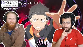 Re: Zero Opening 4 & All Endings | Anime Op Reaction