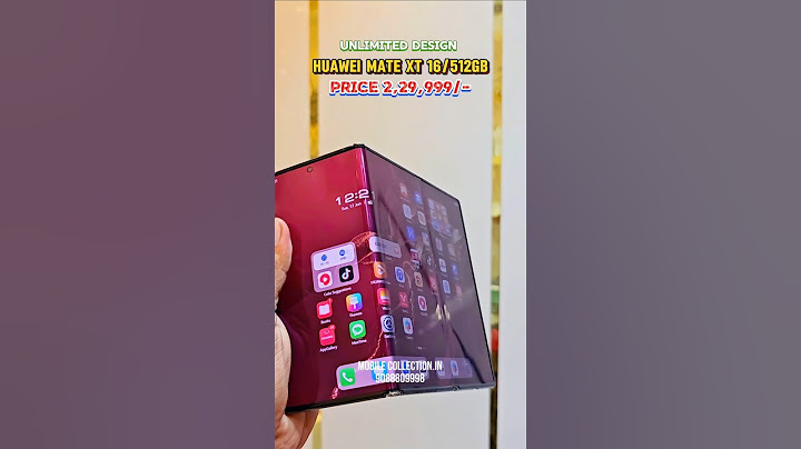🔥 First Time in West Bengal! 🔥Huawei Mate XT Unlimited Design (16/512GB) Now at MobileCollection.in