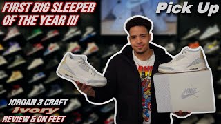 Everyone Slept On The Jordan 3 Craft Ivory  Review & On Feet + Pick Up