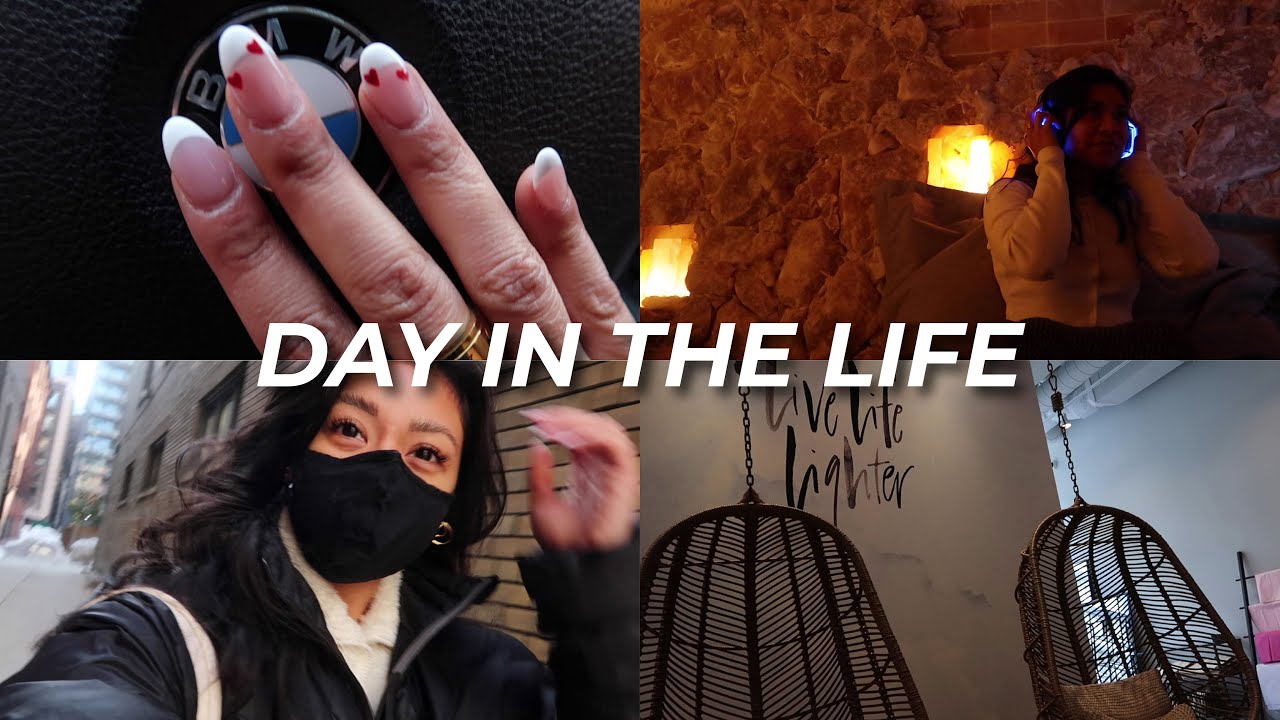 DAY IN THE LIFE // New Nails, Hoame, Salt Cave & Relaxation