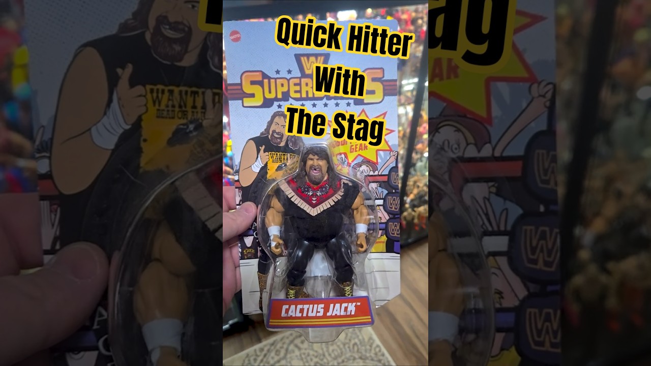 WWE Superstars Series 12 Cactus Jack Unboxing & Review! 💥