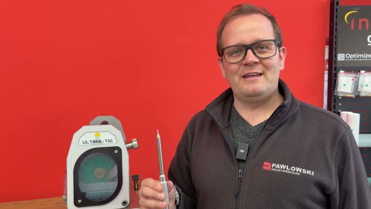 Elektrodenschleifgerät - Vorführung und kurze Erklärung