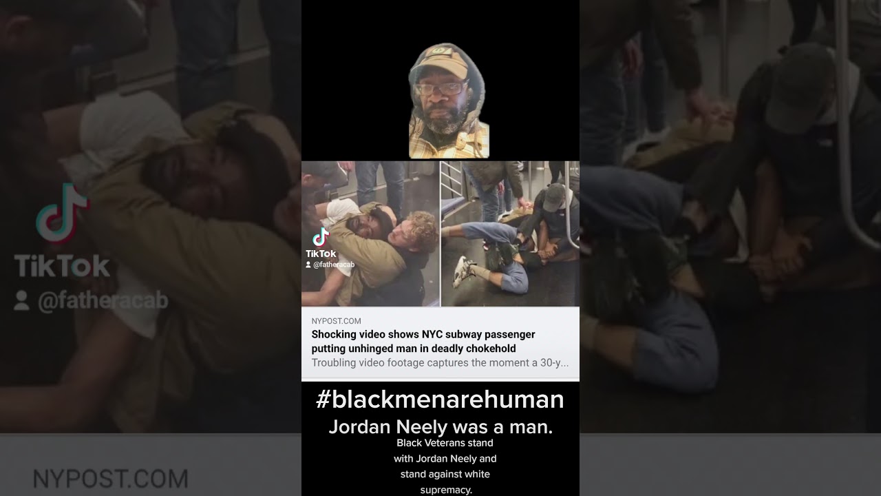 ⁣Black Men are Human. Jordan Neely was a Human. This was murder. #blackmenarehuman #jordanneely