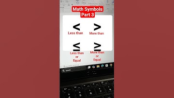 Math Symbols Part 3 #zeeinfotech #mswordtips #unicode #mathsymbols