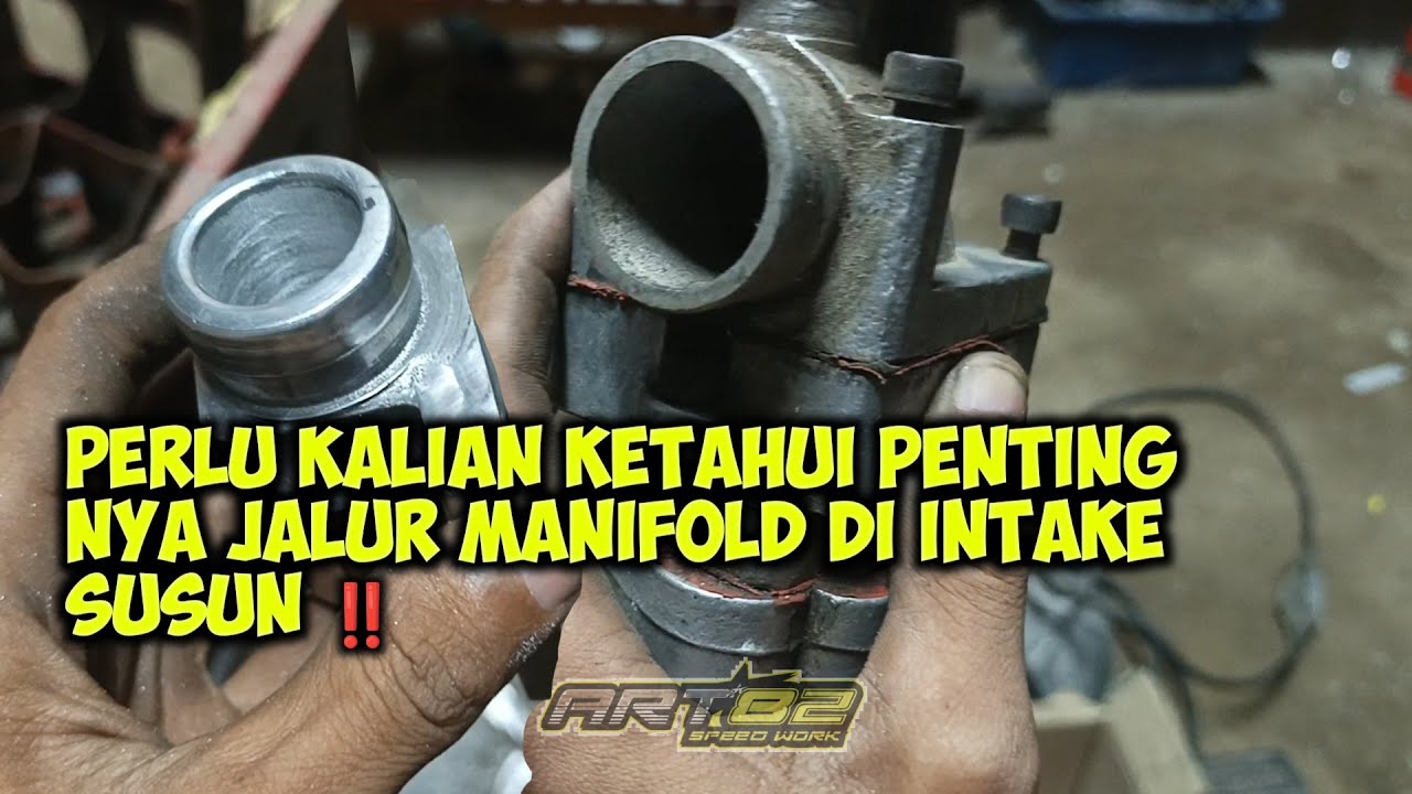 JALUR MANIFOLD DI INTAKE SUSUN VESPA PERLU KALIAN KETAHUI GESS‼️