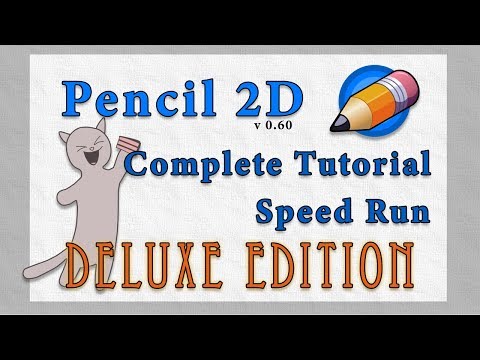 Pencil 2D [Free Animation Software][Tutorial Deluxe Edition]