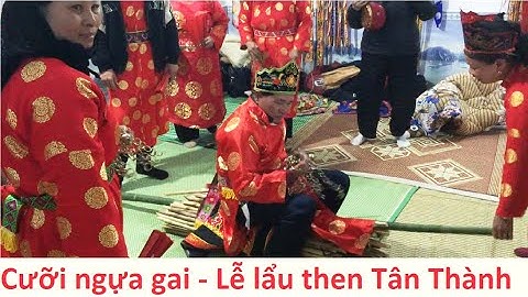 Cưỡi ngựa gai - lễ lẩu then thầy Thông | hat sli lang son; then lạng sơn