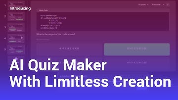 Today, We Reinvent The AI Quiz Maker with Limitless Creation