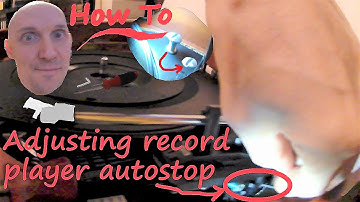 How To: Adjust Auto Stop {Autostop} on a Innovative Technology {IT} Record Player