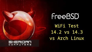 FreeBSD 14.2 vs 14.3 Wi-Fi Benchmark (Arch Linux vergelijking)