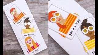 Go Girl with Foil Accents