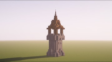 Minecraft - Simple Watchtower Tutorial (How to Build)