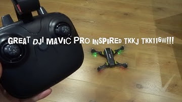 TKKJ TKK116W RTF Camera Quad - Review (first 26.28 mins) + unboxing & set up