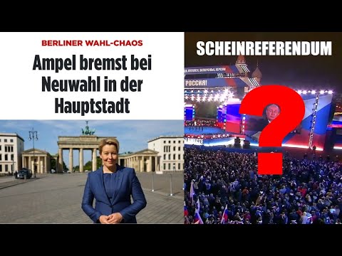 SCHLAMPEREIEN IN BERLIN ABER ÜBER EIN SCHEINREFERENDUM HERZIEHEN?