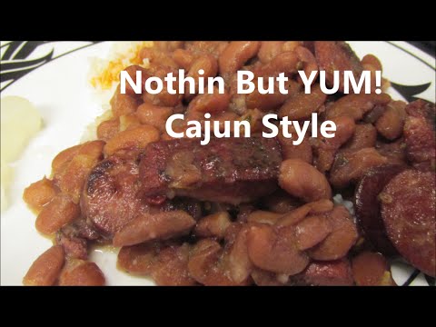 Cajun Red Beans n Rice with Smoked Pork Chops & Sausage