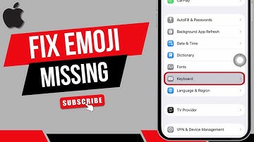 How To FIX Emoji Keyboard On iPhone Not Showing!