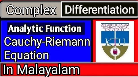 Analytic Function using cauchy