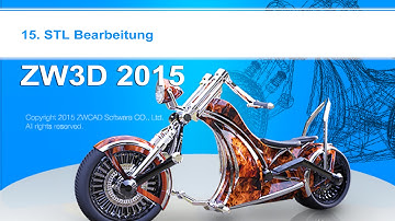 ZW3D 2015 | STL Bearbeitung