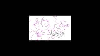 it’s burger! 🍔 #art #animation #animationmeme #animationtrend #meme