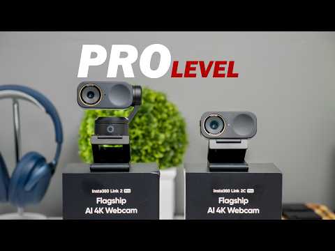 Insta360 Link 2 Pro & 2C Pro Review - The Last Webcams You Will Ever Need!
