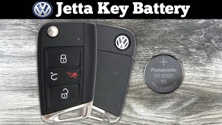 2018 - 2020 Volkswagen Jetta Key Fob Battery Replacement - Change Replace Jetta Remote Fob Batteries
