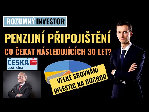 Penzijní připojištění: Je výhodné jako investice na 30 let? - Srovnání výkonnosti spoření na důchod