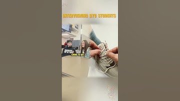 Interviewing BYU students #byu #byuinterview #byuinterviews #brighamyounguniversity #shorts