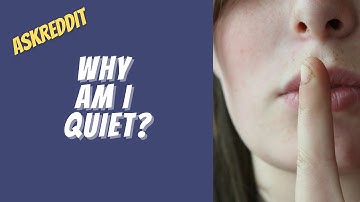 Extroverts who ask others “why are you so quiet”, what kind of response are you looking for?