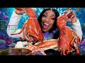 Larry Jr Lobster and King Crab Mukbang